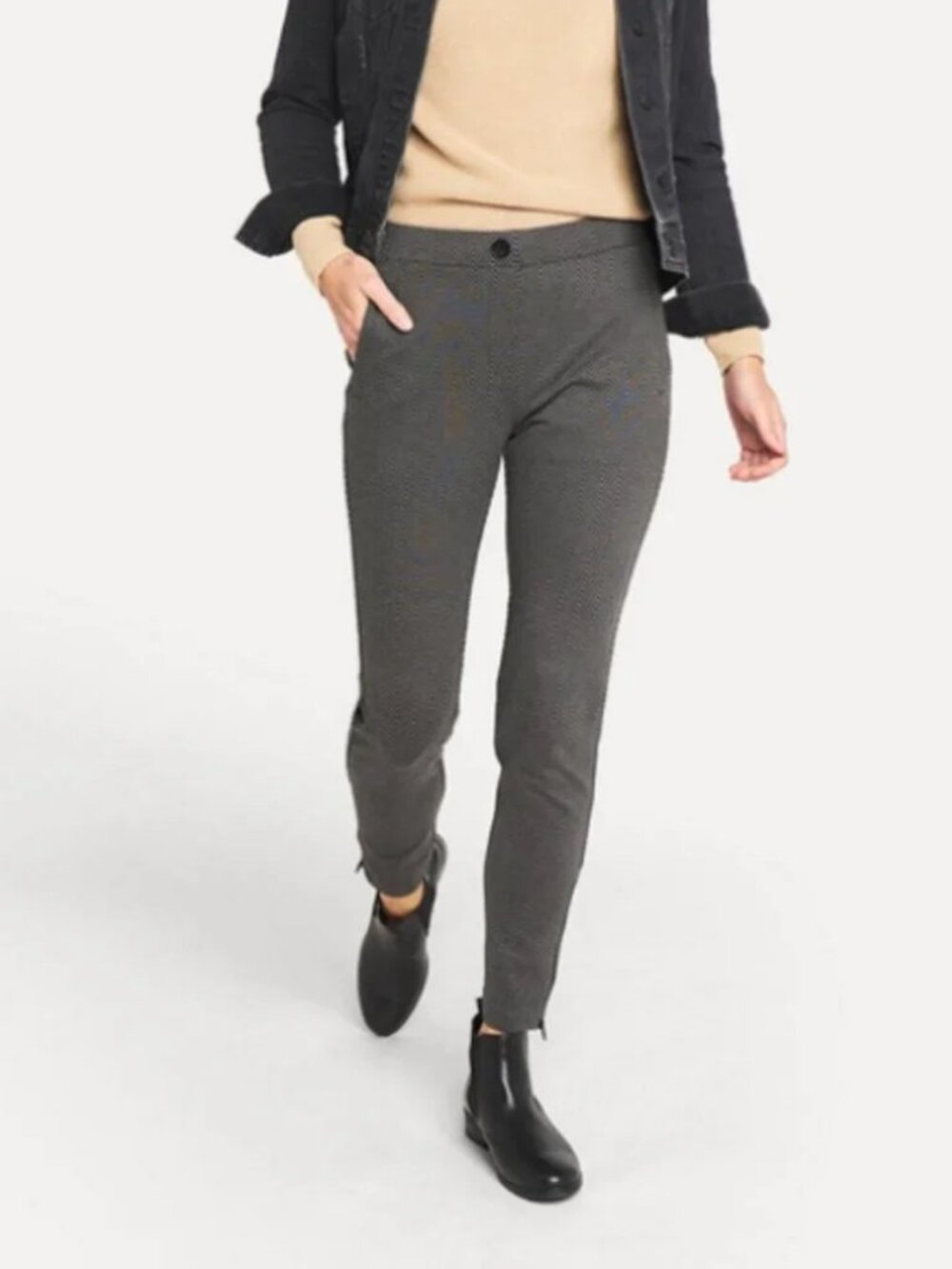 New Betabrand Ash Lombard Skinny Pencil Dress Pant Yoga Pants Small Petite